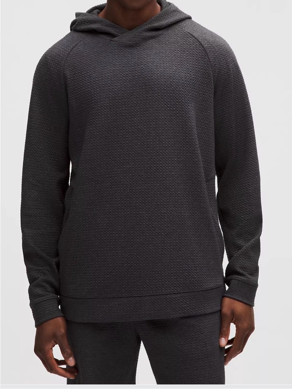 Men's lulu lemon Textured Double Knit Cotton Hoodie NWT
